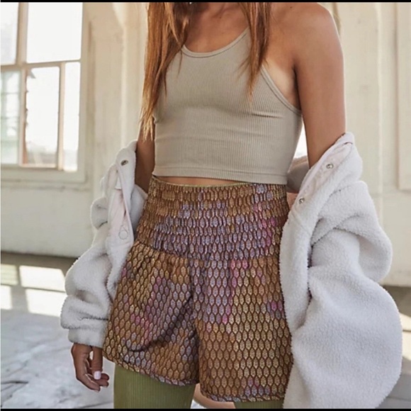 FP Movement by Free People Pants - FP Movement by Free People Way Home High Waist Shorts size M